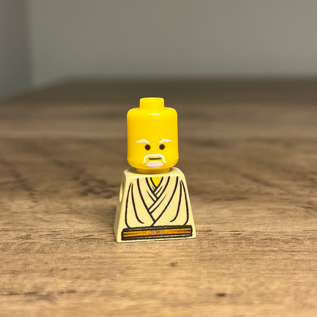LEGO SW Custom Minifigure: Classic Ki Adi Mundi (Head+Torso)