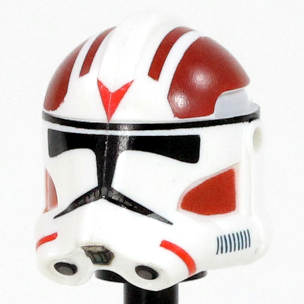 Clone Helmet: RP2 Dark Red Rocket Helmet