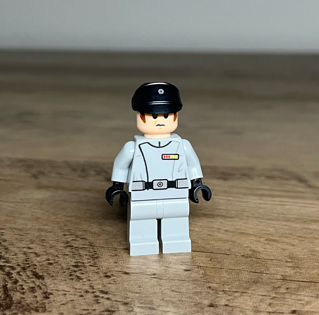 Official LEGO Minifigure: UCS Imperial Officer - Light Bluish Gray Uniform