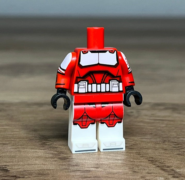 LEGO SW Custom Minifigure: Commander Fox Replacement Body