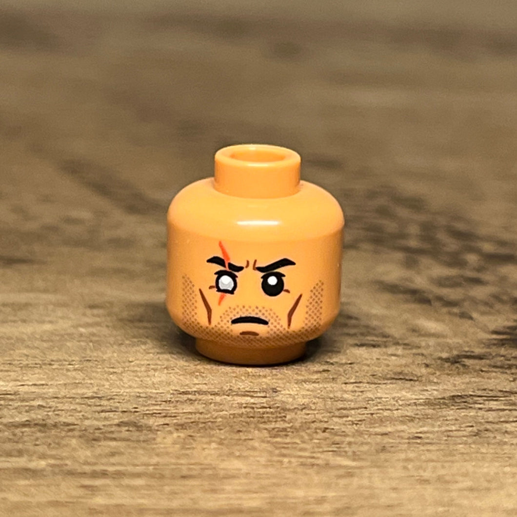LEGO SW Custom Wolffe Head