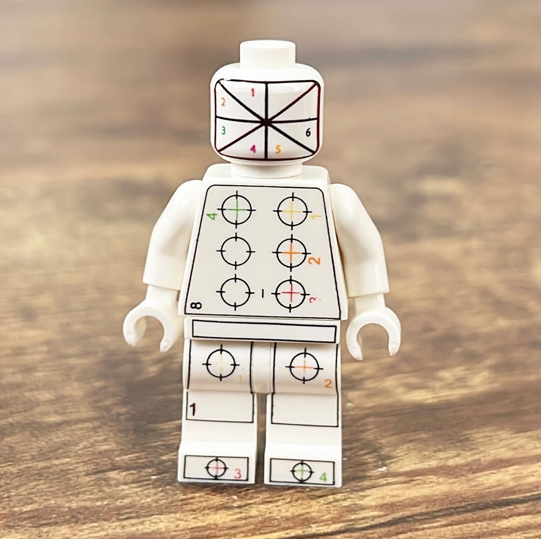 LEGO Printer Alignment Prototype Full Figure