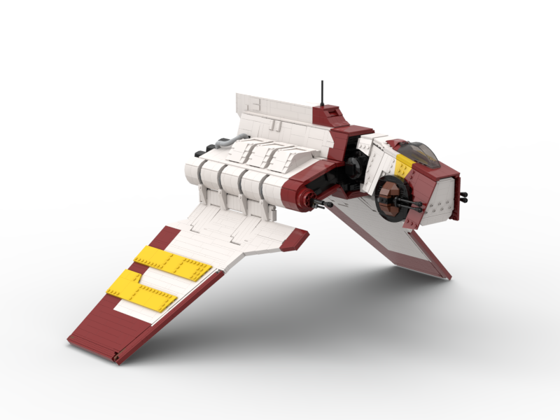 Republic NU Class Attack Shuttle Instructions ONLY
