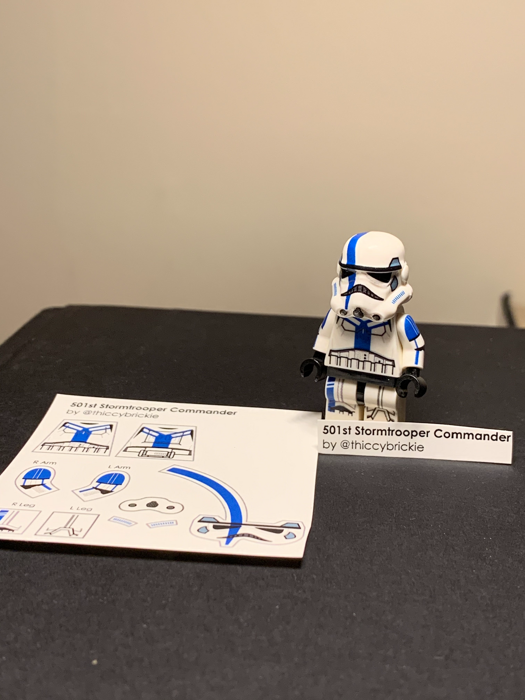 501st Stormtrooper Commander Decal