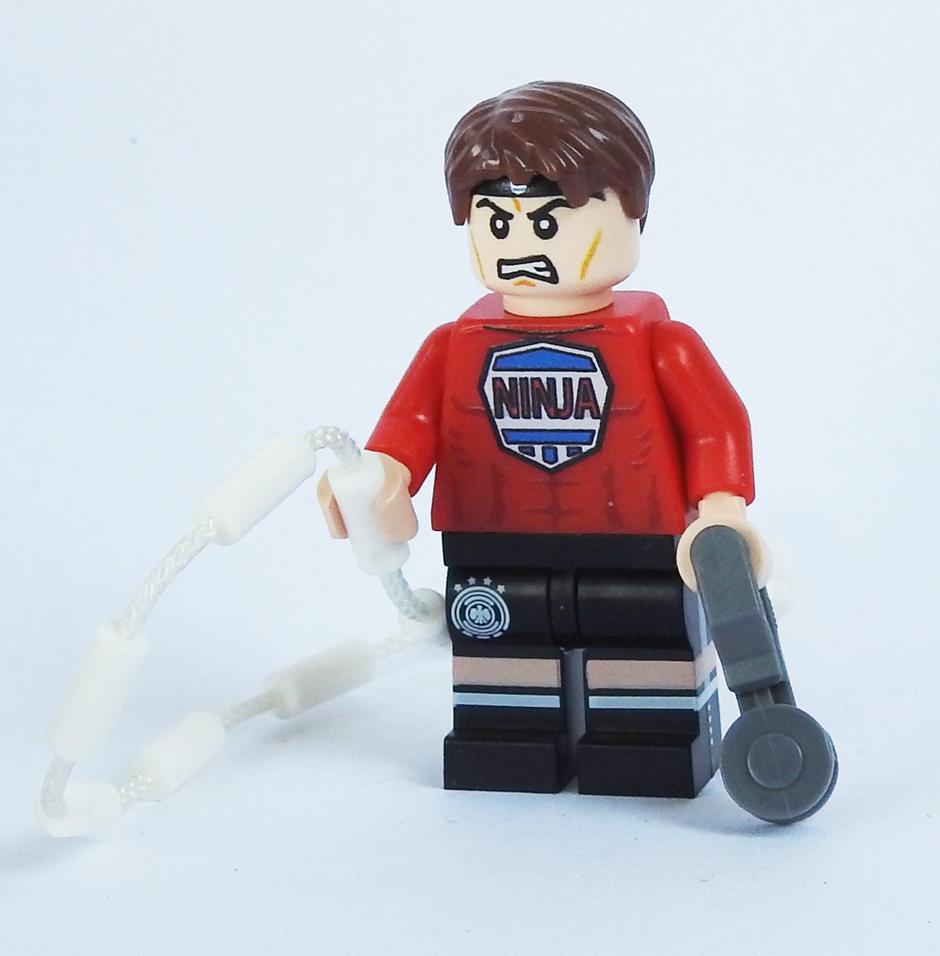 LEGO Custom Minifigure: American Ninja Warrior Figure
