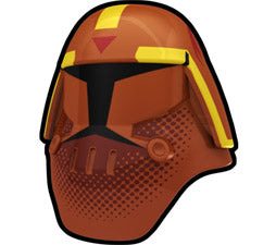 Clone Helmet: Dark Orange Flame Assault Helmet (Arealight)
