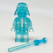 Load image into Gallery viewer, LEGO Prototype Trans Blue Darth Vader Monochrome

