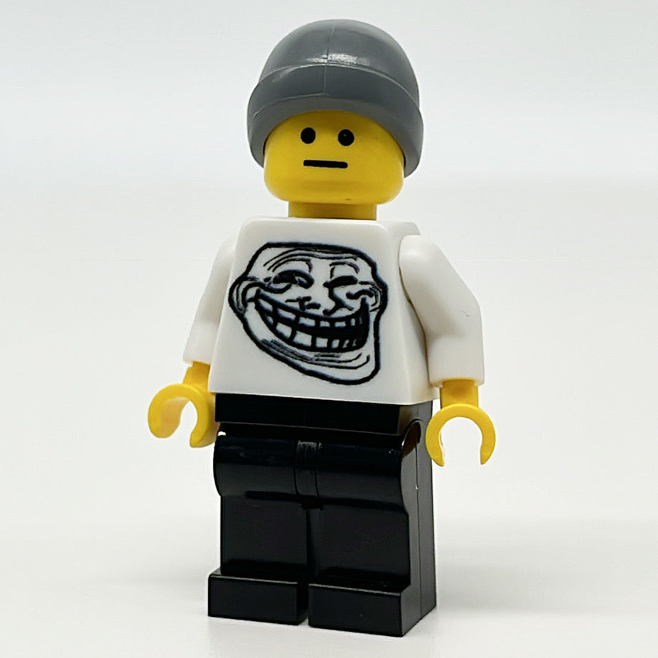 LEGO Custom Minifigure: The Internet Troll