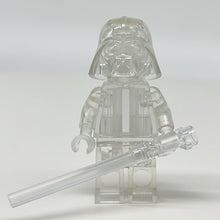 Load image into Gallery viewer, LEGO Prototype Trans Clear Darth Vader Monochrome
