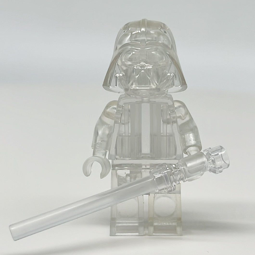 LEGO Prototype Trans Clear Darth Vader Monochrome